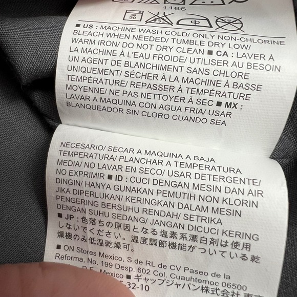 Old‎ Navy Striped Basketweave Mini Skirt Gray Beige Black Multicolor Women's  6 - Picture 9 of 12